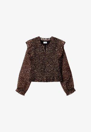 Pepe Jeans, PEPE JEANS BLOUSE NIKA - Blouse - dark-brown