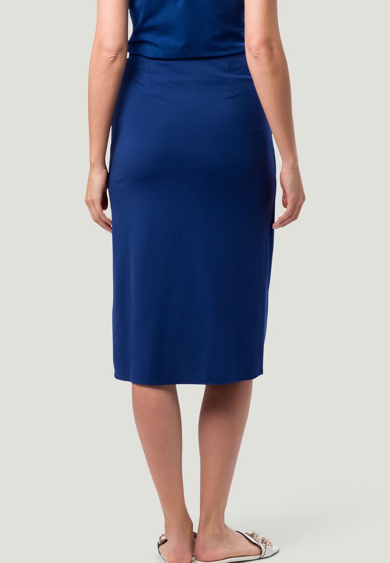 Damen Jeansröcke | zero MIDI MIT BINDEDETAIL Wickelrock admiral blue/royal - ND92270 Damen Jeansröcke | zero MIDI MIT BINDEDETAIL Wickelrock admiral blue/royal - ND92270