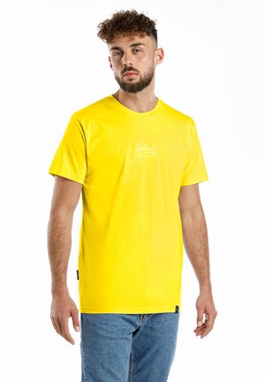 T-Shirt print - gelb