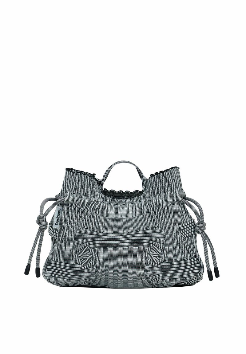 Desigual BOLS HALF LOGO LIBIA - Bolso de mano - black/negro