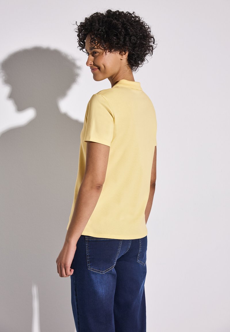 Street One Poloshirt gelb/gelb-meliert