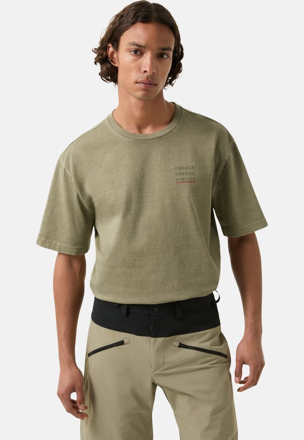 AVAN - T-Shirt print - khaki