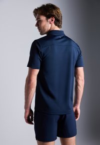 Pier One Sport SHORT SLEEVE SPORTS POLO TOP - Polo - dark blue
