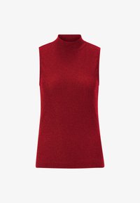 Selected, holiday red