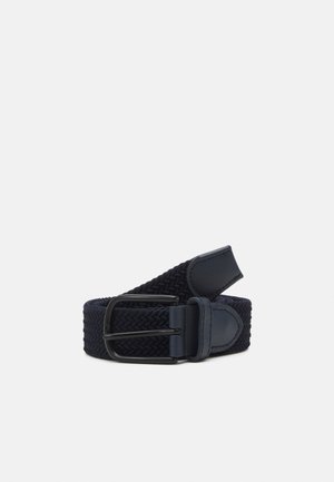 JACFALL BELT UNISEX - Palmikkovyö - navy blazer