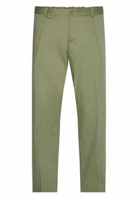 Calvin Klein RELAXED STRETCH - Pantaloni - delta green