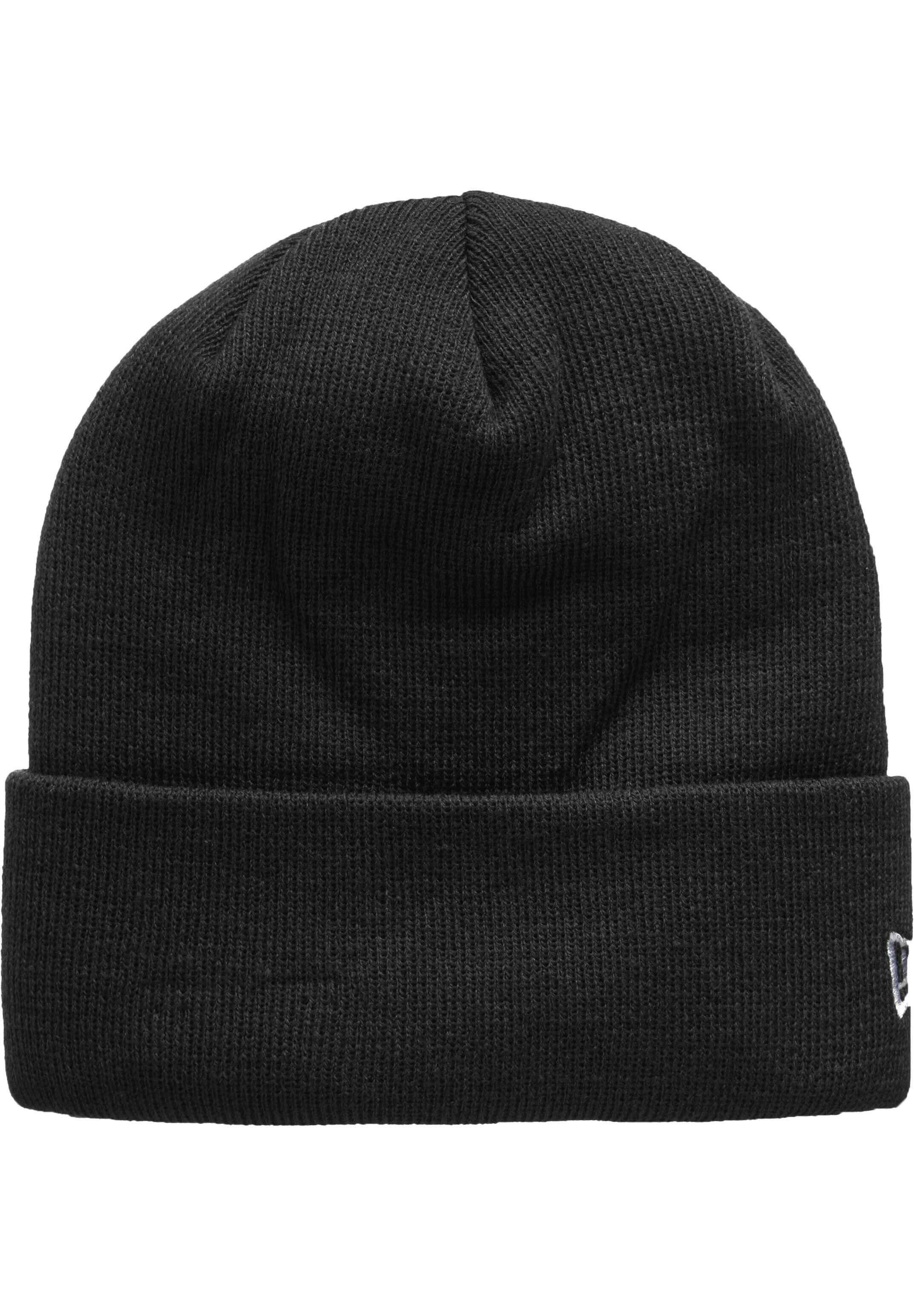 Bonnet New York Yankees Fisherman Cuff - 100% Acrylique, Logo Brodé, Coupe Extensible, Couleur Noire - 8