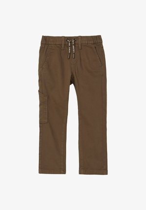 REGULAR FIT MID RISE - Hlače - dunkelbraun