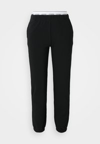 SOFIA CUFFED PANT - Pyjamahousut/-shortsit - jet black