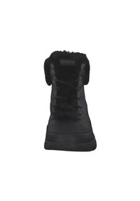 Skechers GLACIAL ULTRA Botas para la nieve black textile/negro