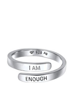 ADJUSTABLE I AM ENOUGH - Bague - silberfarben
