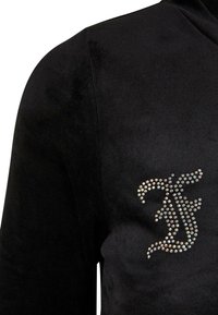 FUBU OLD ENGLISH VELOURS - Ilgarankovis viršutinės dalies drabužis - black