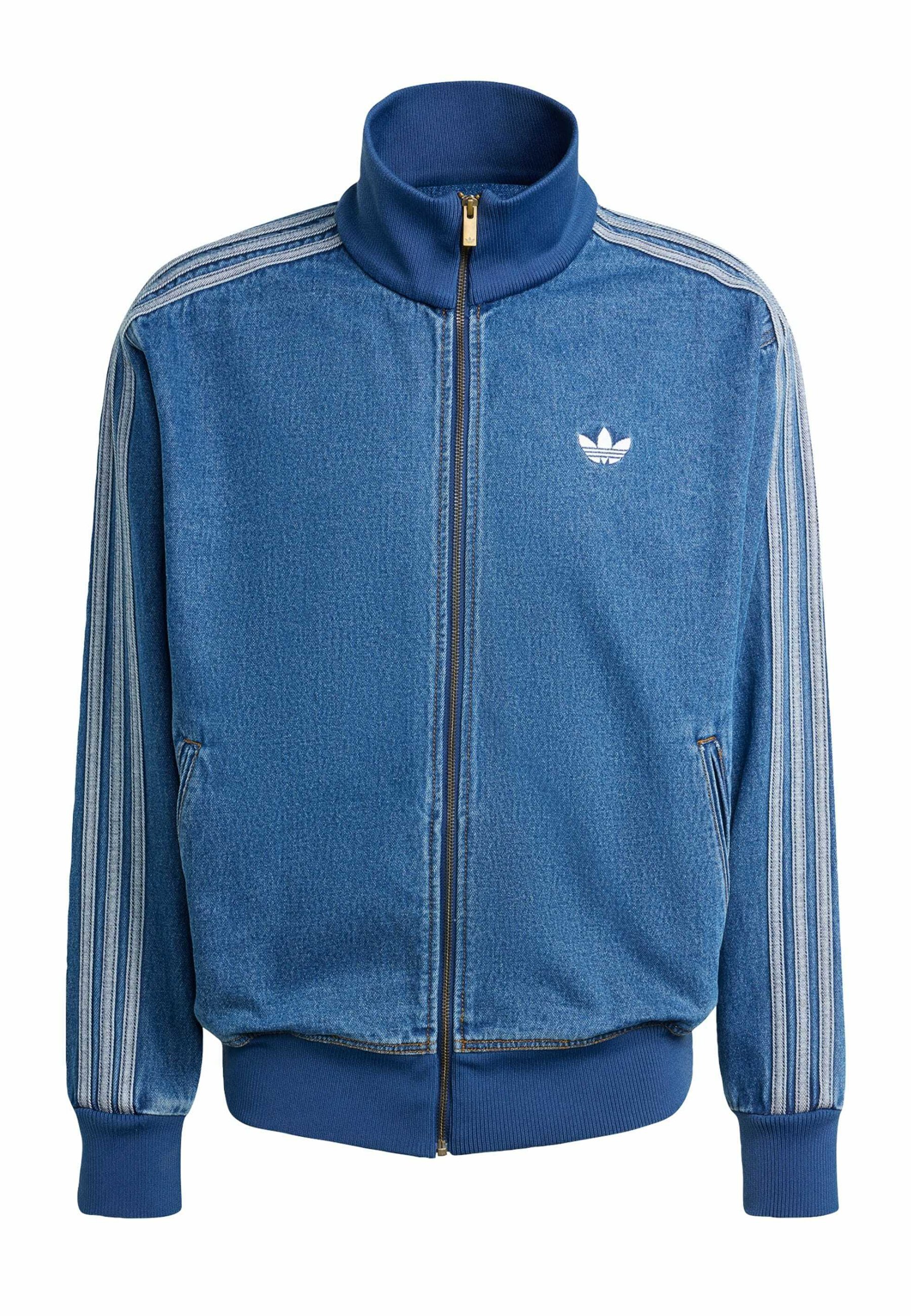 adidas Originals Denim jacket - blue denim/blue - Zalando.co.uk