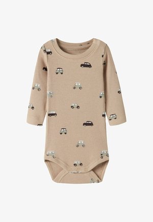 Name it, ROMPER PRINTED - Body - sesame