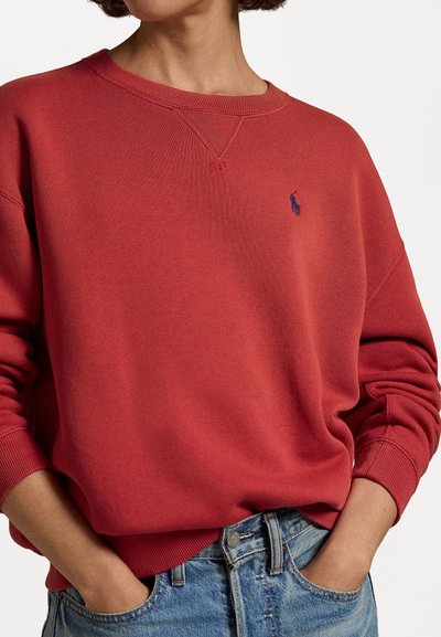 Polo Ralph Lauren LONG SLEEVE - Sportinis megztinis - sunrise red