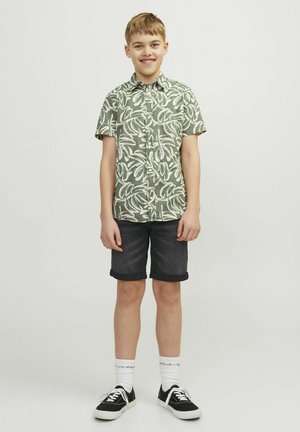 Jack & Jones Junior REGULAR FIT - Jeansshort - black denim