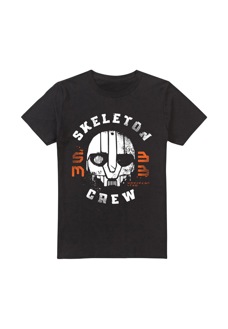 Star Wars T-shirt print zwart