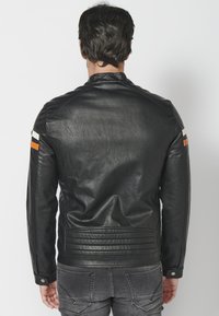 Koroshi Kunstnahast jakk -   black