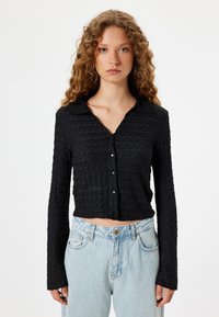 Koton LONG SLEEVE - Skjortebluser - black