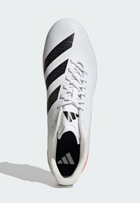 adidas Performance ADIZERO RS15 ULTIMATE RUGBY - Jalkapallokengät pehmeälle alustalle - cloud white   core black   lucid tangerine