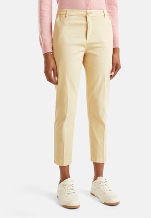 United Colors of Benetton CROPPED STRETCH  - Pantalones - beige