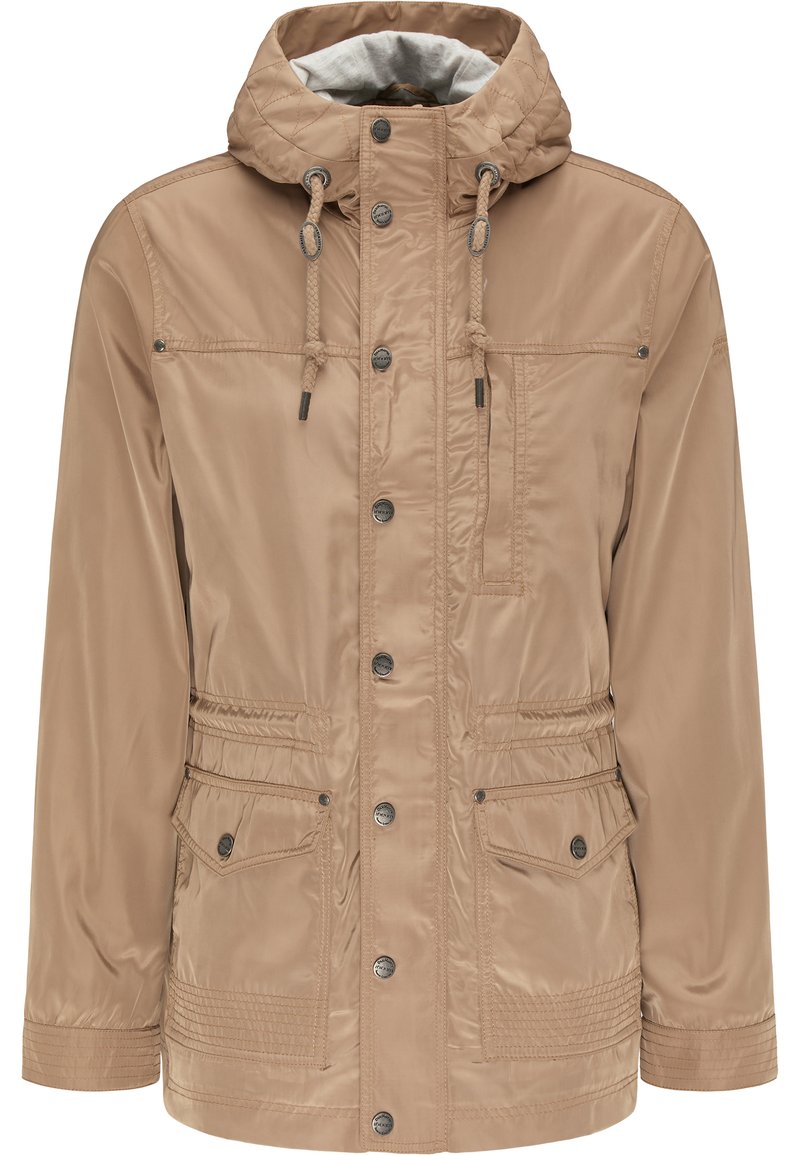 dreimaster Parka zandkleur