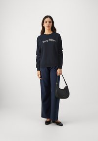 Tommy Hilfiger MDRN SCRIPT - Felpa - desert sky