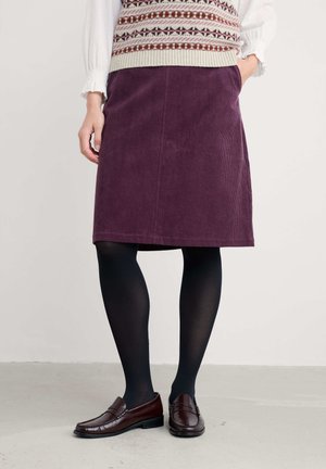 DOVETAIL - Trapecinis sijonas - purple - dark hellebore