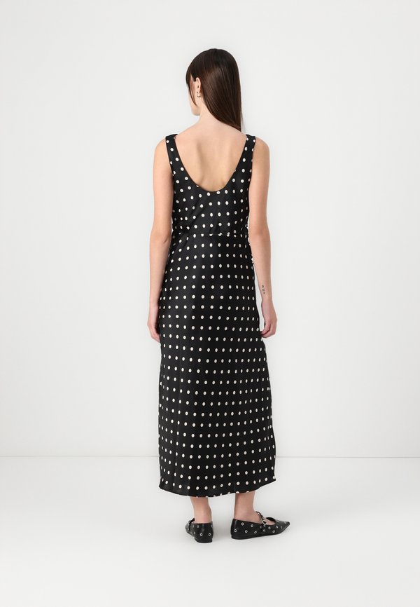 Cowl Neck Draped Maxi Dress - Occasion wear4