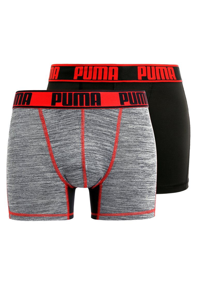 مودم Puma ACTIVE GRIZZLY BOXER 2 PACK - Pants - black/red/black ... مودم مودم Puma ACTIVE GRIZZLY BOXER 2 PACK - Pants - black/red/black ... مودم