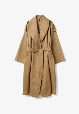 Stefanel, OVER FIT STRETCH - Trenchcoat - dark beige