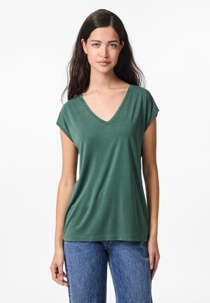 Pieces T-shirt basique - trekking green