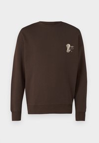 Jack & Jones JCOVICTOR UNISEX - Sweatshirt - chocolate brown
