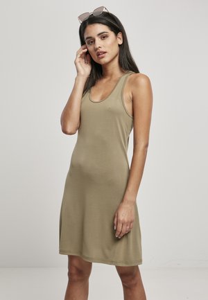 RACER  - Shift dress - khaki