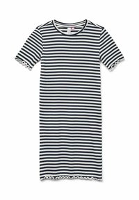 VERO MODA Girl VMVIO  - Stickad klänning - navy blazer