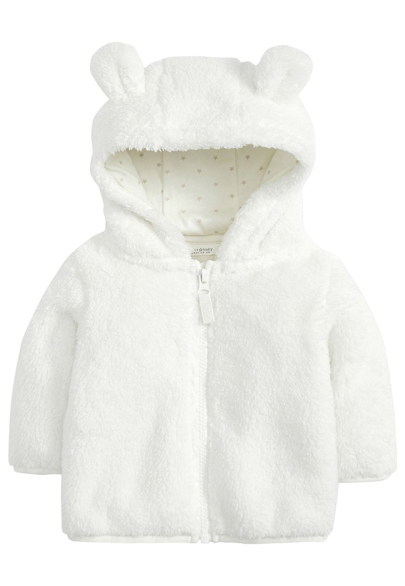 Next Fleecejakke - off-white