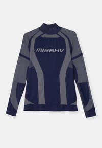 SPORT LONG SLEEVE UNISEX - Langærmet T-shirt - navy/white