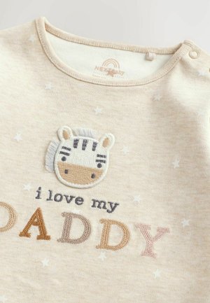 Next REGULAR FIT - Body - neutral zebra i love my daddy