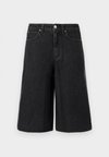 FIREBIRD - Shorts vaqueros - true black denim