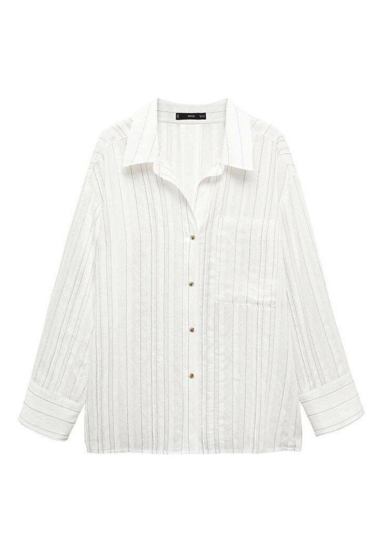 Mango Overhemdblouse wit
