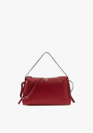 Guess, DEVON LARGE SHOULDER BAG - Handtas - dark cherry