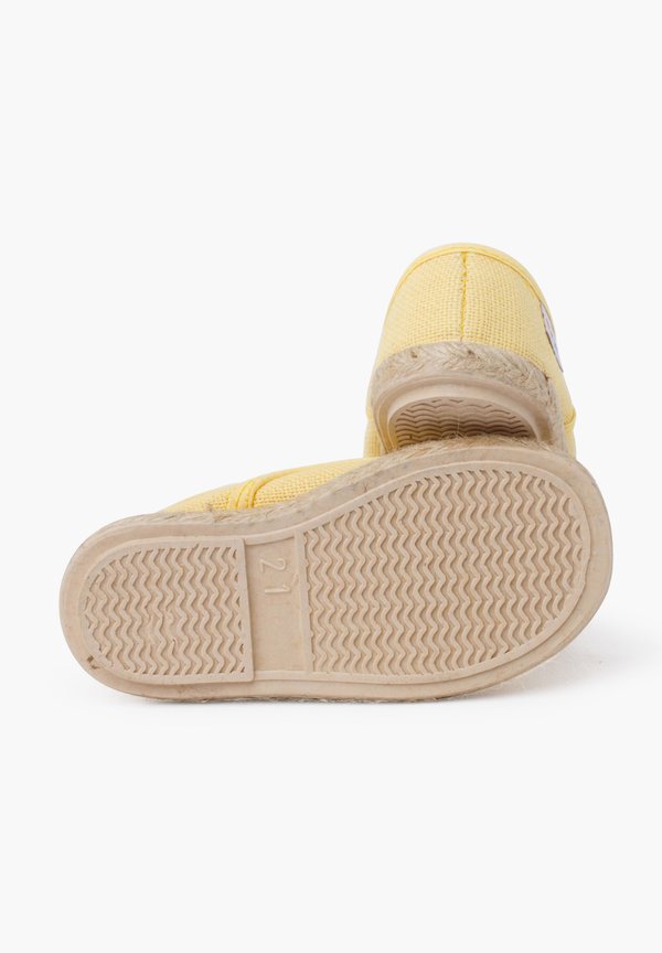 BLUCHERS  – Espadrille – amarillo pastel