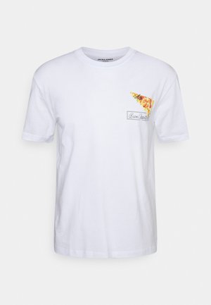 UNISEX JPRBLAGELATO - Print T-shirt - white
