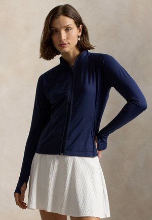 STRETCH-JERSEY ZIP JACKET - Tréning dzseki - refined navy