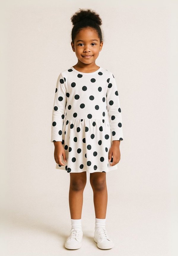 PRINTED LONG SLEEVE - Jerseykleid