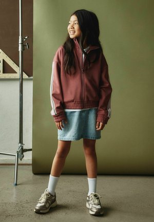 Name it, CARDIGAN SWEAT - Sweat zippé - wild ginger