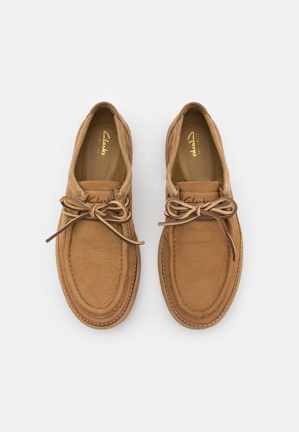 CLARKWOOD - Casual lace-ups - dark sand3