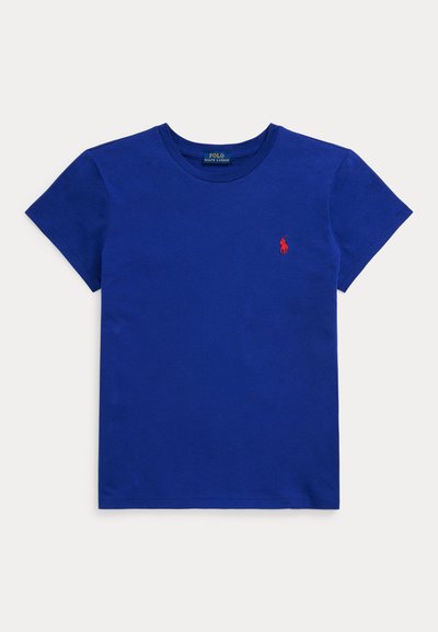 Polo Ralph Lauren COTTON JERSEY CREWNECK T SHIRT - T-shirt basique - sporting royal