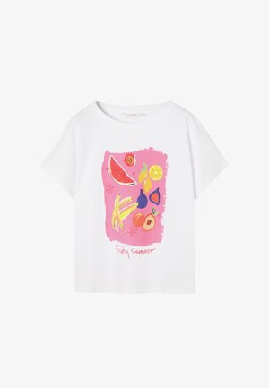 TATUUM, ARTICLE TAG: T-SHIRT/TOP - ARTICLE NAME: NILS 1 - Trükipildiga T-särk - white