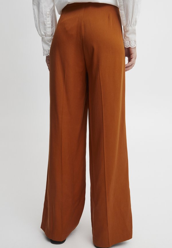 IRLENNI - Trousers - umber3